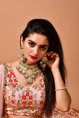 The Classic Pink embroidered Lehenga - Aayushi Pathania Jaipur