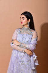 Lilac heavy embellished Lehenga - Aayushi Pathania Jaipur