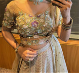 Heavy embellished bling lehenga - Aayushi Pathania Jaipur