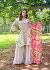 Casatta cupcake Sharara - Aayushi Pathania Jaipur