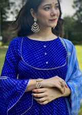 Full flare Anarkali dress - Aayushi Pathania Jaipur