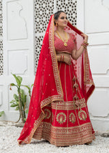 Red Bridal Lehenga - Aayushi Pathania Jaipur